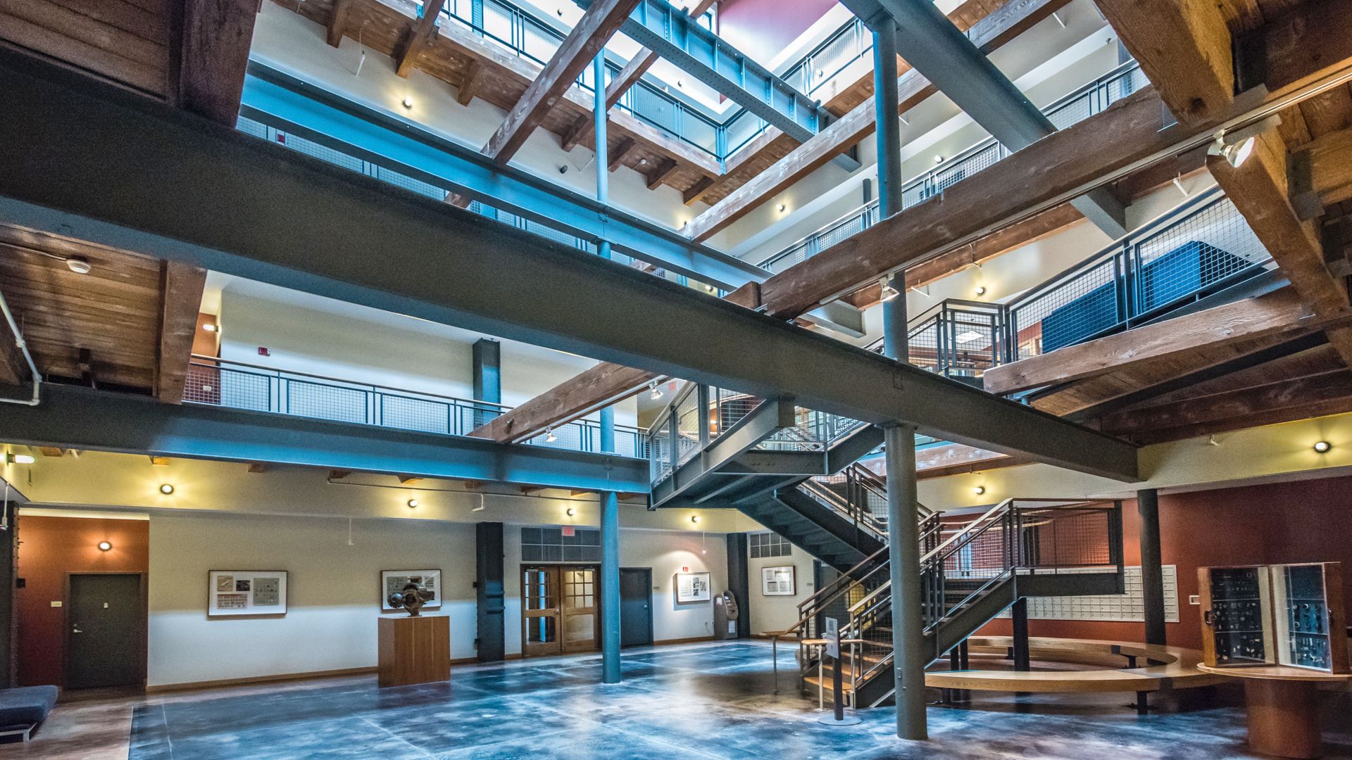 loftsatkendallsquareapartmentslobbyatrium Best Apartment